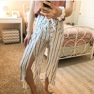 Cute Flowy wrap around pants!